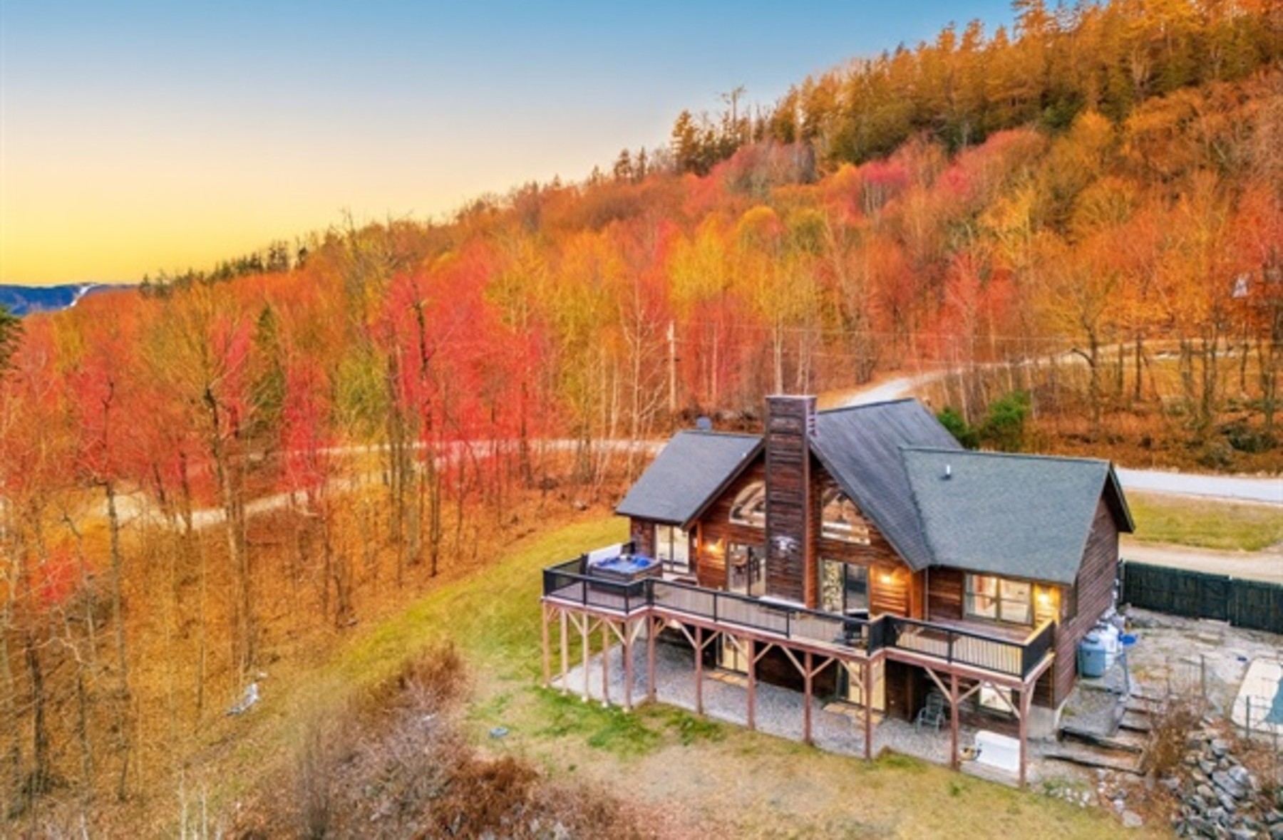Maine fall foliage